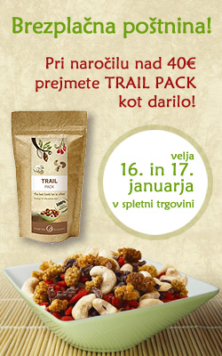 Trail pack brezplačno ob naročilu nad 40€