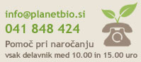 Potrebujete pomoč pri naročanju? 041 848 424